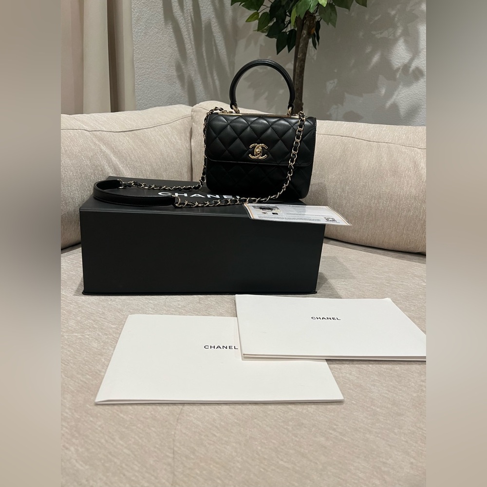 ❗️SOLD❗️CC Trendy Mini Authentic with Entrupy COA This was sourced for a client!
